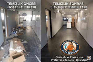 Şanlıurfa inşaat sonrası temizlik